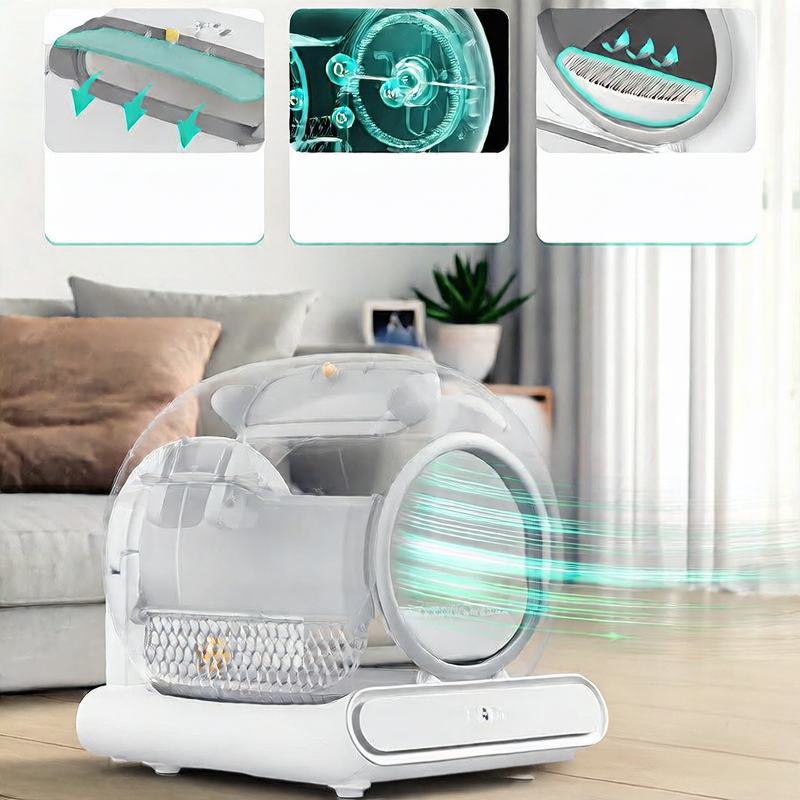 Self-Cleaning Cat Litter Box w/ App | Litter Robot Alternative $269.00 (42% Off $450.00)