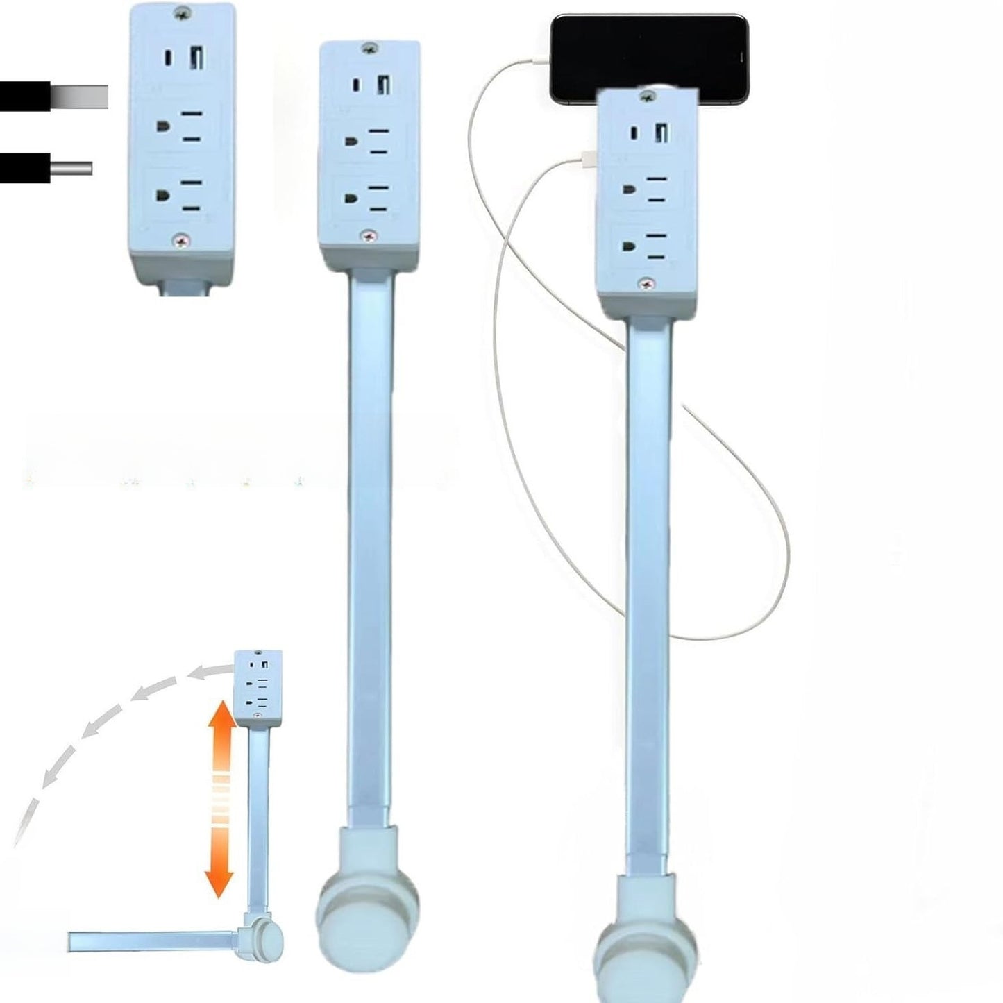 Electrical Outlet Extender for Home and Office Use