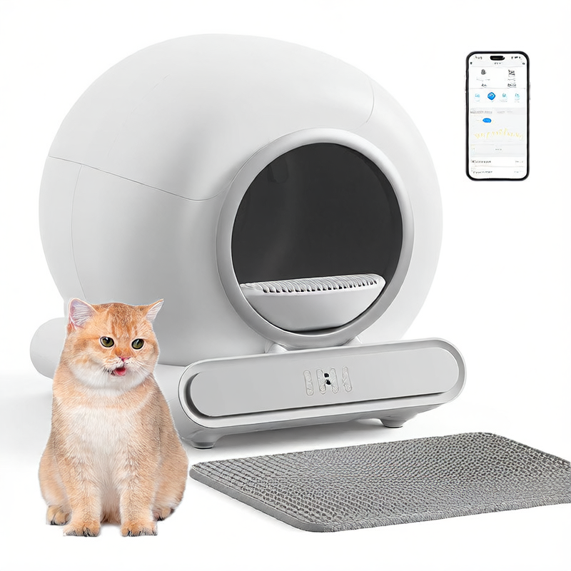 Self-Cleaning Cat Litter Box w/ App | Litter Robot Alternative $269.00 (42% Off $450.00)
