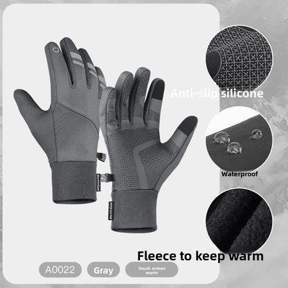 Winter Warm Touchscreen Cycling Gloves ? Full Finger Waterproof for Bike & Outdoor