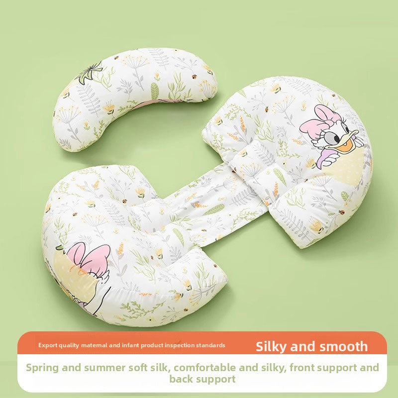 Multifunctional Maternity Pillow for Side Sleeping and Nursing