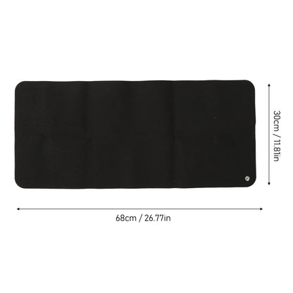 Large Black Earthing Grounding Mat Sore Foot Therapy Relieving Anxiety Grounding Sleep