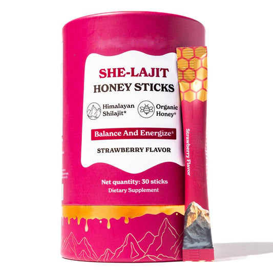 Strawberry Flavor Shilajit Honey Stick