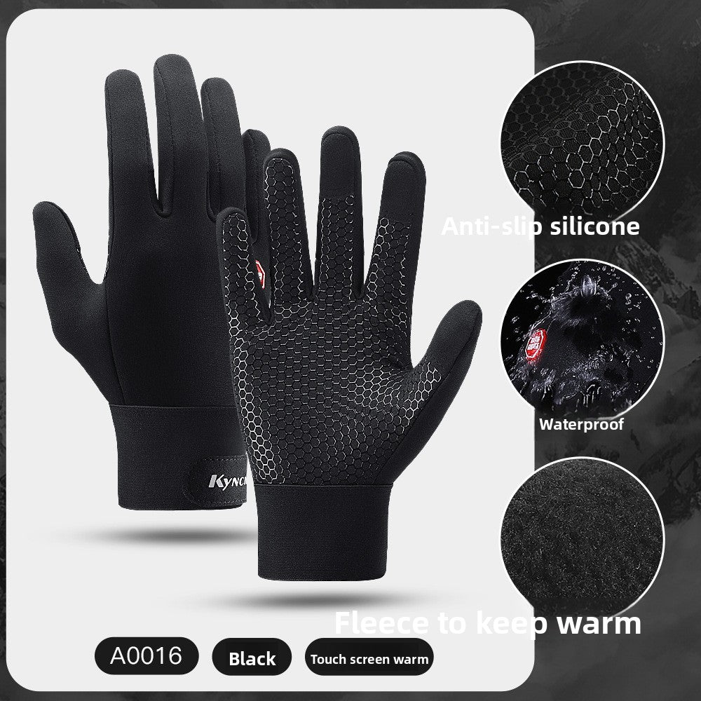 Winter Warm Touchscreen Cycling Gloves ? Full Finger Waterproof for Bike & Outdoor