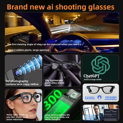 “AI Smart Glasses w/ Camera $132. Half Ray-Ban Price”