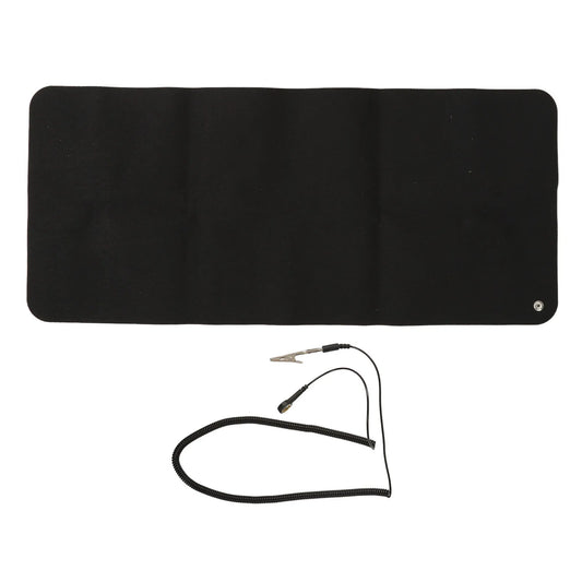 Large Black Earthing Grounding Mat Sore Foot Therapy Relieving Anxiety Grounding Sleep