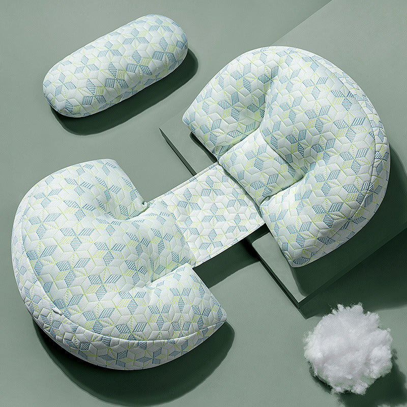 Multifunctional Maternity Pillow for Side Sleeping and Nursing