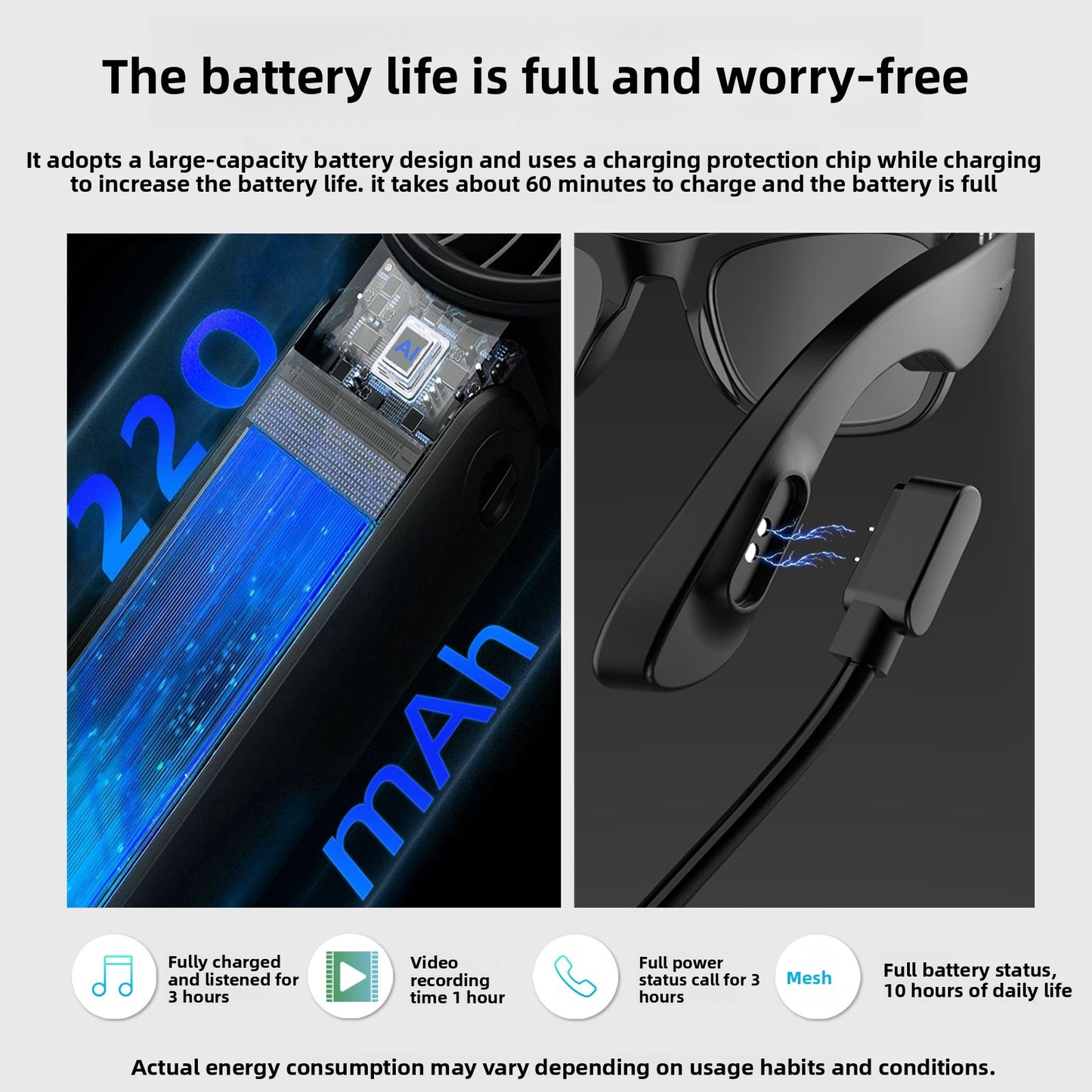 “AI Smart Glasses w/ Camera $132. Half Ray-Ban Price”