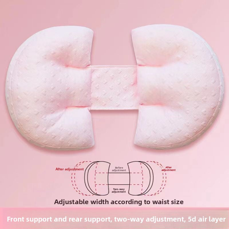 Multifunctional Maternity Pillow for Side Sleeping and Nursing
