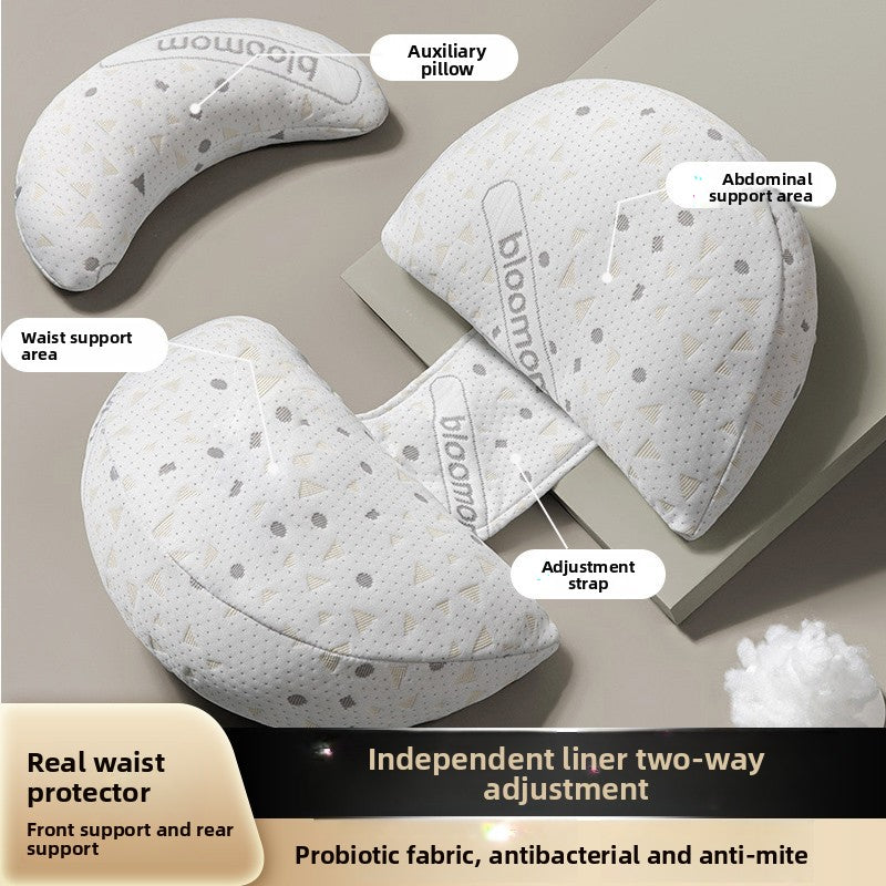 Multifunctional Maternity Pillow for Side Sleeping and Nursing