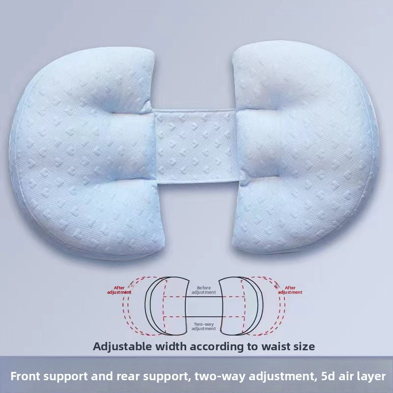 Multifunctional Maternity Pillow for Side Sleeping and Nursing