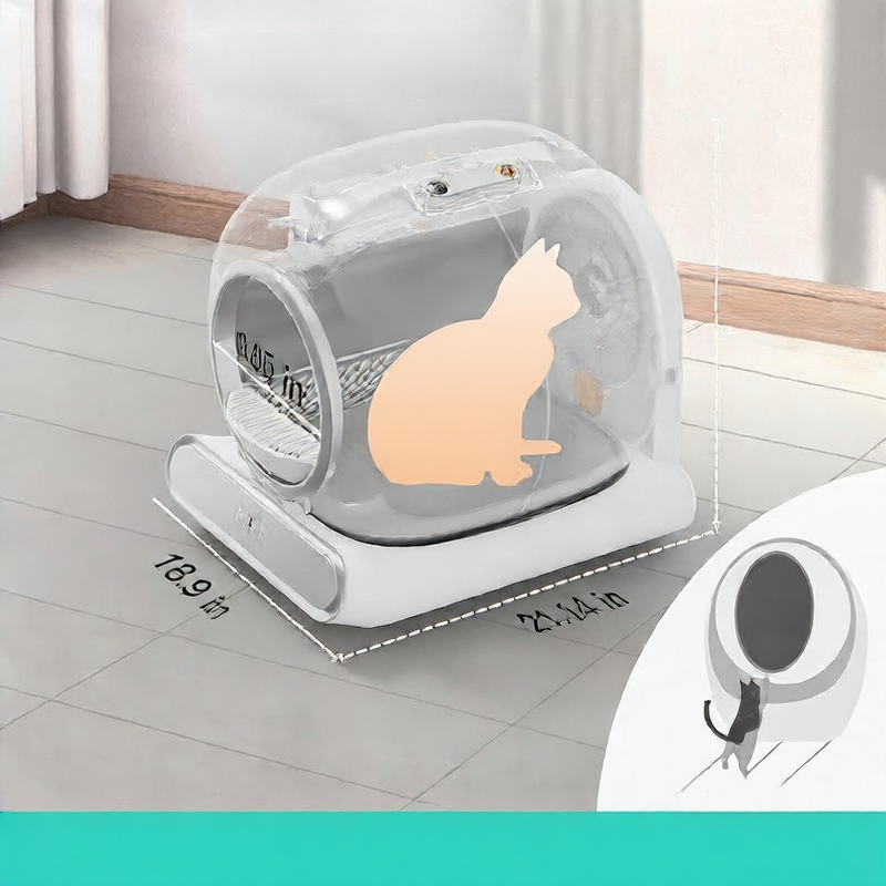 Self-Cleaning Cat Litter Box w/ App | Litter Robot Alternative $269.00 (42% Off $450.00)